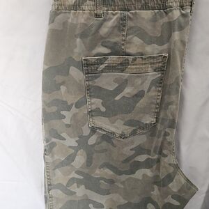 Maurices Olive Green Camo Pants